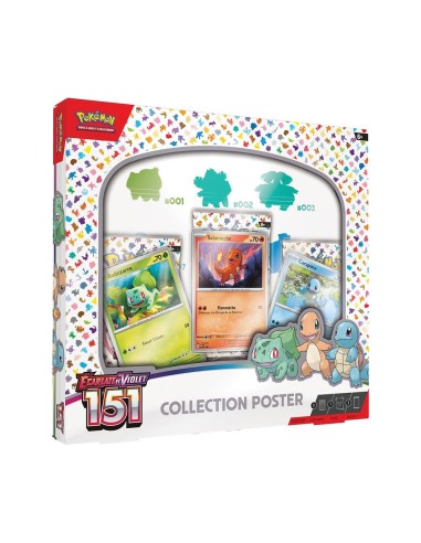 Coffret Collection Poster - Écarlate & Violet 151 EV3.5 - FR